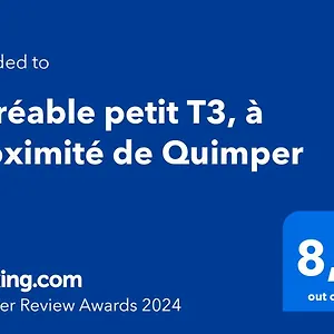  Appartement Agreable Petit T3, A Proximite De Quimper